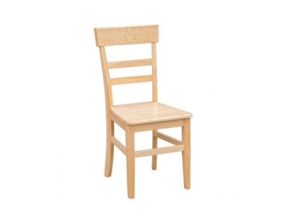 Jedálenská stolička BRUNO 3 KRZ07 z masívneho dreva (Farebný dizajn Bílá)