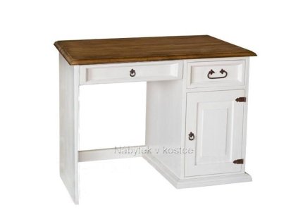 Pc stôl z masívu Sweet Home BIR15 so šuplíkom
