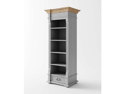 Knižnica Hacienda Grey POLRREG1 z masívu