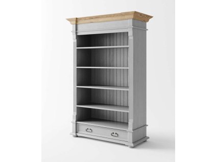 Knižnica Hacienda Grey POLRREG2 z masívu