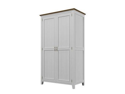 Skriňa PROVENCE biela W2P s policami