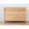 Dubová komoda MODERN loft 04D so šuplíkmi