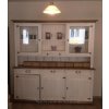 Rustikální kredenc Sweet Home KRI30 (Barevné provedení Bílá - ořech lak)