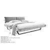 postel BE 0583 rozmery