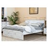 Rustikálna posteľ WHITE HOME ACC03