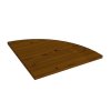 Rohový diel z masívu Mario hnedý