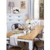 Rustikálna knižnica WHITE HOME Slim REG106