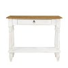 Rustikálny konzolový stolík WHITE HOME MES18