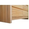 Buková masívna komoda BORA N19 šuplíková