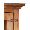 Rustikální vitrína MEXICANA VIT23 3D (Barevné provedení Lak - kaštan)