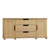 Kombinovaná komoda z masívu FELIX 120x80 cm