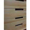 Komoda z masívu FELIX Z3 šírka 80 cm