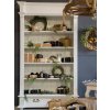 Rustikálna knižnica WHITE HOME REG03