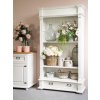 Rustikálna knižnica WHITE HOME REG03