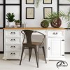 Rustikálny písací stôl WHITE HOME BIK01