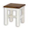 Rustikálny taburet WHITE HOME SIL21