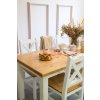 Rustikálny jedálenský stôl WHITE HOME MES13
