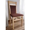Buková jedálenská stolička KAMIL 2 lakovaná