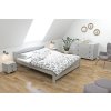 Manželská posteľ z masívu BARBORA