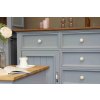 Komoda PROVENCE K2P z masívu sivomodrá