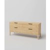 Komoda z masívu RETRO Bergen na nožičkách