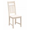 Jedálenská stolička MODERN 13 KRZ17 z masívneho dreva (Farebný dizajn Bílá)
