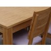 Dubový jedálenský rozkladací stôl INSYGNATA olejovaný NA SKLADE (Rozměr stolu 120-170/90 cm)