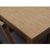Dubový jedálenský rozkladací stôl INSYGNATA olejovaný NA SKLADE (Rozměr stolu 120-170/90 cm)