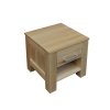 Brezový nočný stolík CORINA SN2B NA SKLADE