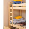 Dětská patrová postel z masivu PETR (Rozměry postele 80 x 200 cm)