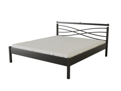 Kovová postel ANGELETA (Povrchová úprava strieborná RAL 9006, Rozmer ložnej plochy 240x200 cm)