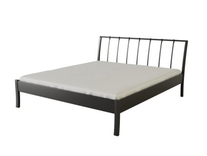 Kovová postel Merry 2 (Povrchová úprava strieborná RAL 9006, Rozmer ložnej plochy 80 x 200 cm)