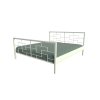 Kovová postel MAZE (Povrchová úprava strieborná RAL 9006, Rozmer ložnej plochy 180 x 200 cm)