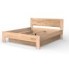 Masivní postel ALEXIA (BUK, DUB) (Drevo a odstín oleje DUB Cink - Olej odtieň DO206, Rozmer spacej plochy 240x200)