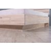 Masivní postel NEPTUN (BUK, DUB) (Drevo a odstín oleje DUB Cink - Olej odtieň DO206, Rozmer spacej plochy 240x200)