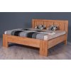 Masivní postel PARIS (BUK, DUB) (Drevo a odstín oleje DUB Cink - Olej odtieň DO206, Rozmer spacej plochy 240x200)