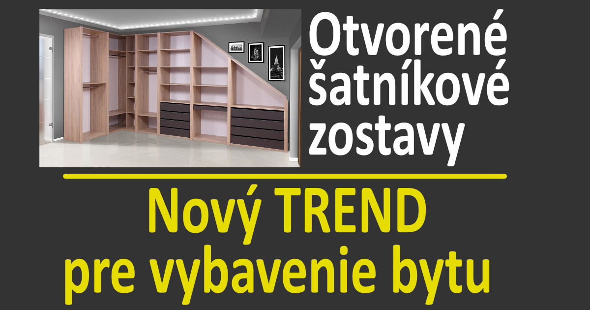 Šatňa ako dominantný prvok