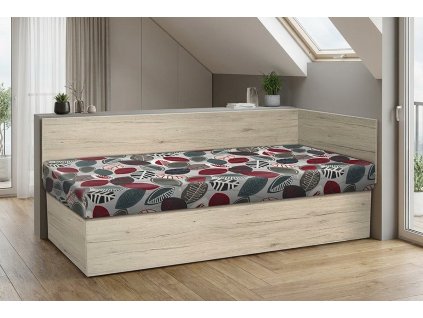 Vyššia váľanda Senior s čelami s úložným priestorom