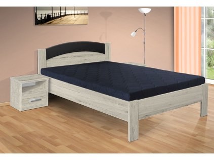Kvalitná moderná drevená posteľ Jason 180x200 cm san remo
