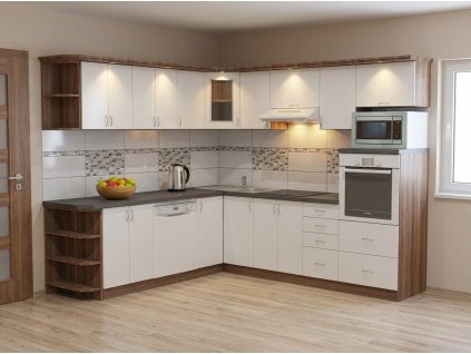 Kuchyňská linka Bára E ořech