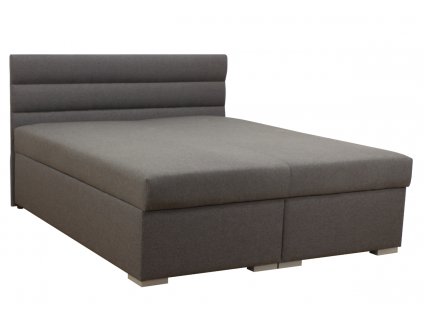Moderná posteľ s úložným priestorom TANGO A 180 cm sivá