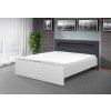 Posteľ Meadow NEW 200x180 cm s LED osvetlením bielá