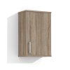 Horná kúpeľňová skrinka K8 o šírke 40,5 cm v dekore dub sonoma tmavý