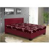 Čalúnená posteľ s úložným priestorom ALICE 170x200 cm bordó