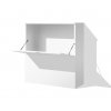 Perináč s výklopnými dvierkami biela