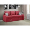 Čalúnená pohovka Maja 160 červená
