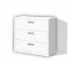 Zásuvková komoda Beta HIT 3 biela