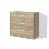 Zásuvková komoda Beta HIT 3 dub sonoma svetlý