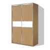 Šatníková skriňa s posuvnými dverami BETA HIT 40 buk