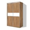 Šatníková skriňa s posuvnými dverami BETA HIT 40 orech lyon